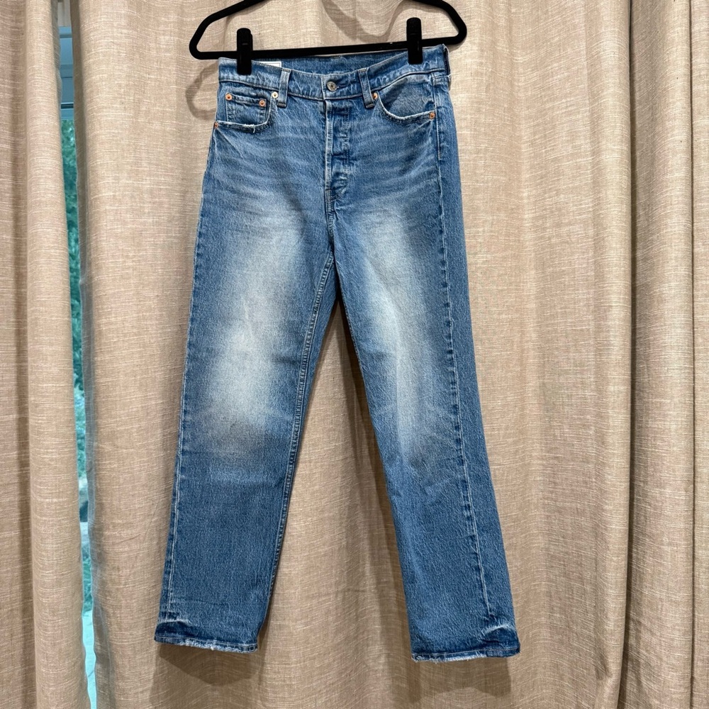 GAP Women's Cheeky Straight High Rise - Picture 3 of 5